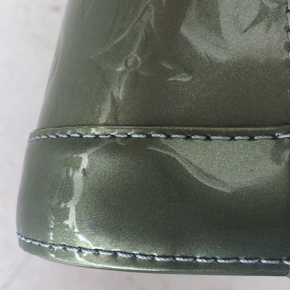 Louis Vuitton Olive Green Satchel - Picture 7 of 16